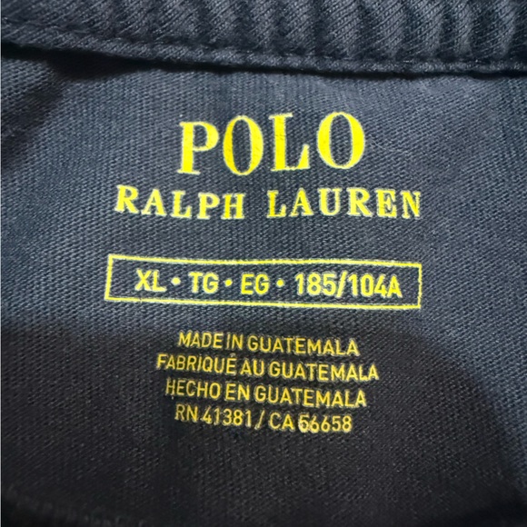 Polo Ralph Lauren Polo Bear T Shirt Navy XL Preppy Graphic Tee - Picture 2 of 4
